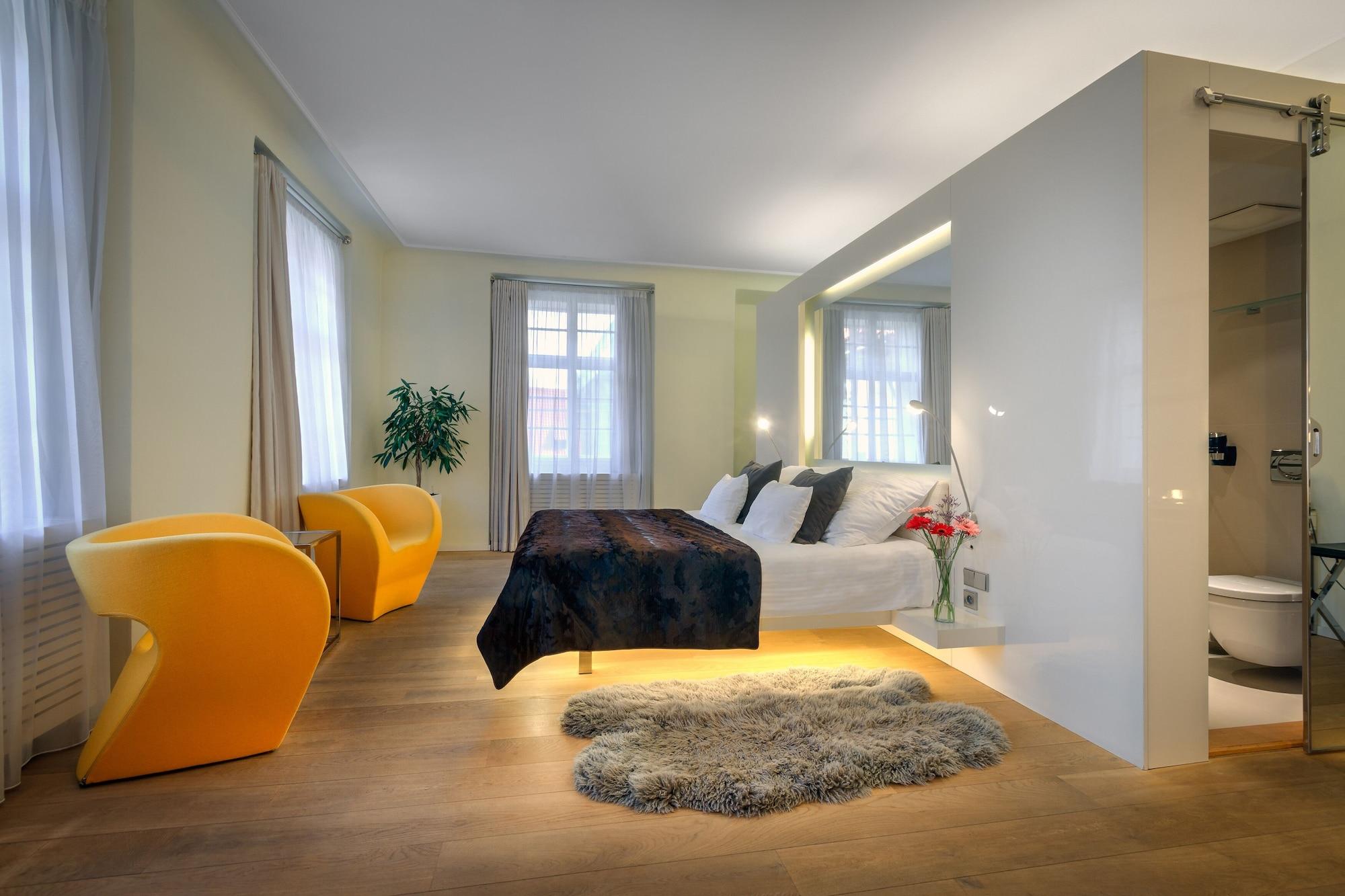 Three Storks Hotel Prague Luaran gambar A room at the Hotel Axelmannstein