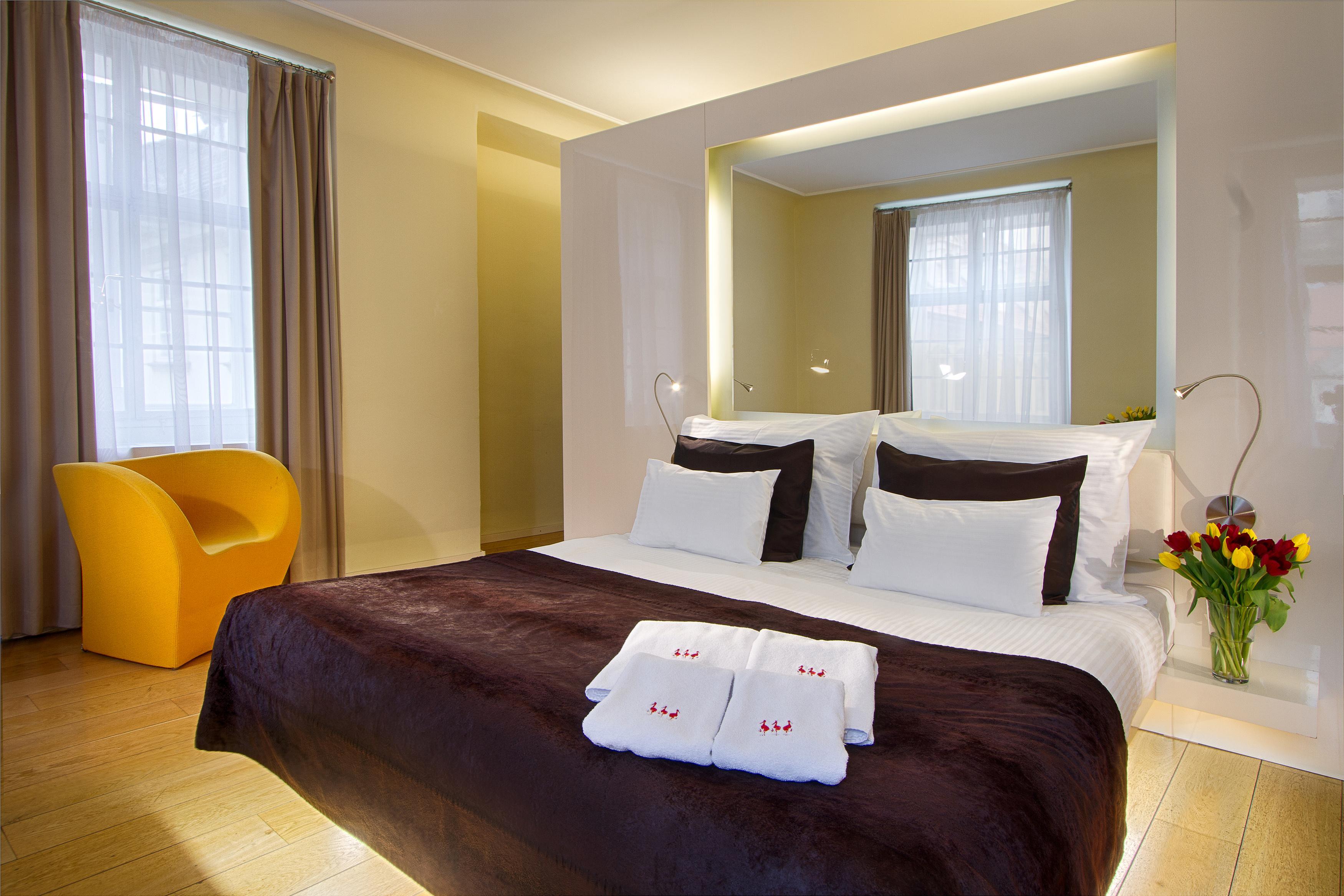 Three Storks Hotel Prague Luaran gambar A room at the hotel