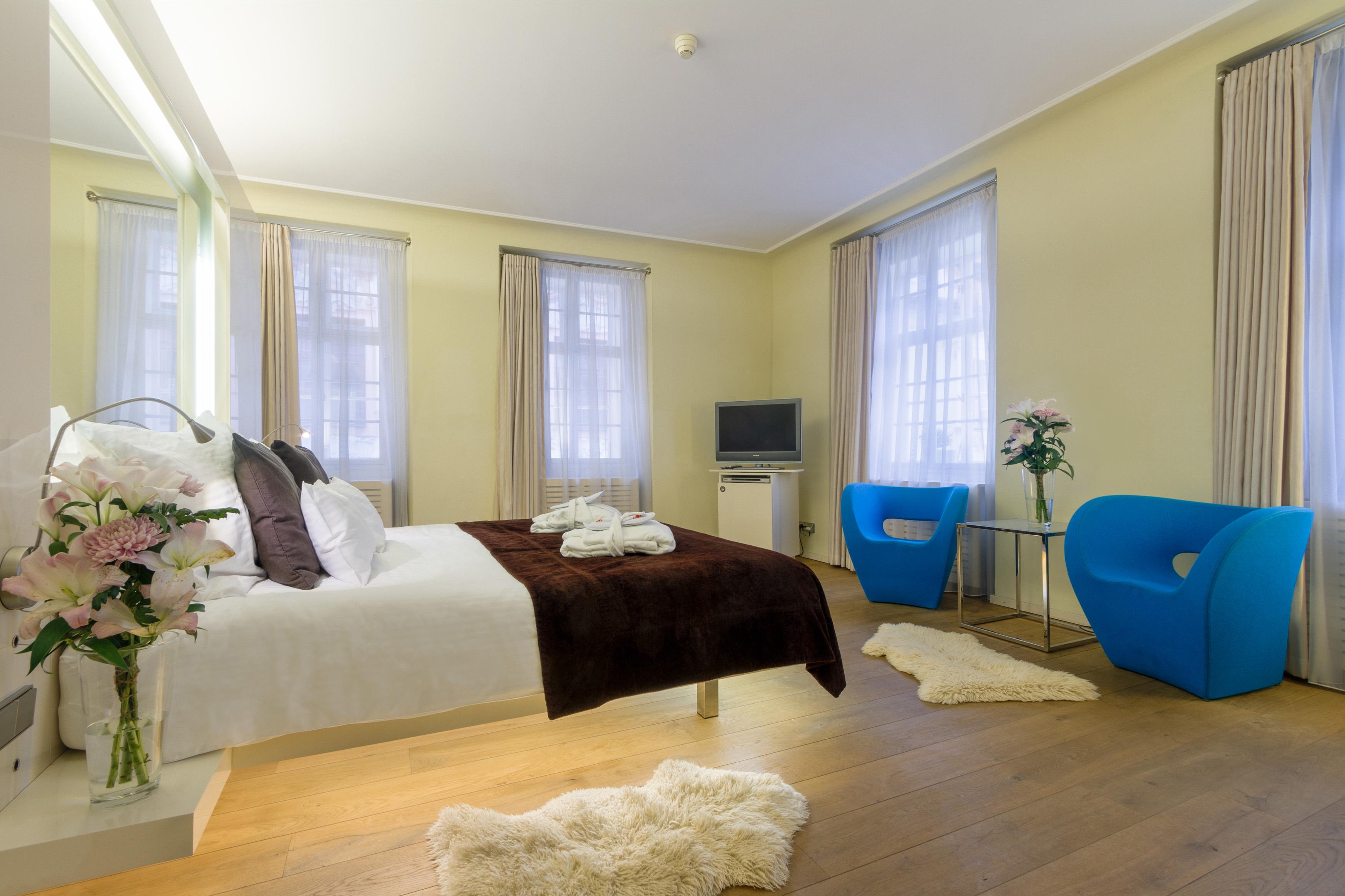 Three Storks Hotel Prague Luaran gambar A room at the hotel